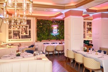 Reupholstery of booth, chairs, benches in faux leather