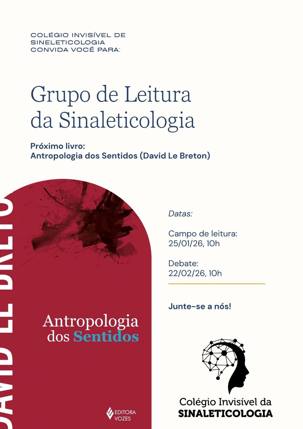 Livro: Antropologia dos Sentidos, do autor David Le Breton