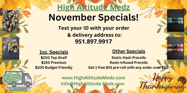November Specials!