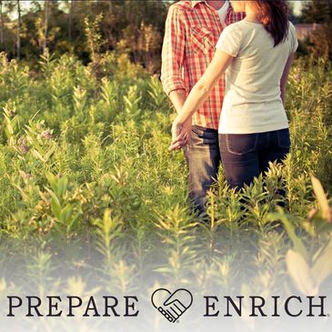 Prepare and Enrich Christian Premarital Counseling photo of couple holding hands