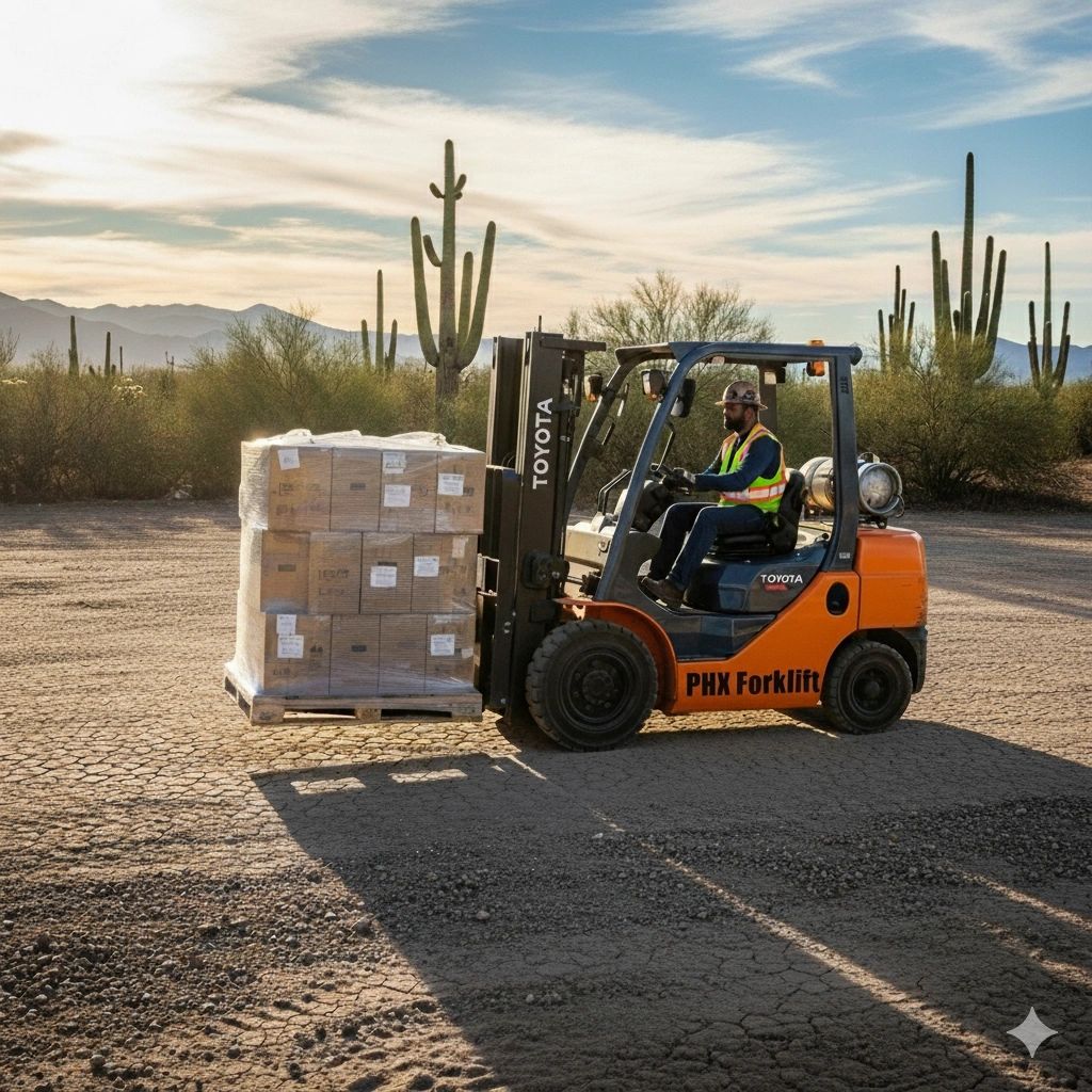 PHX Forklift Sales and Rentals - Used Toyota Forklift Rental