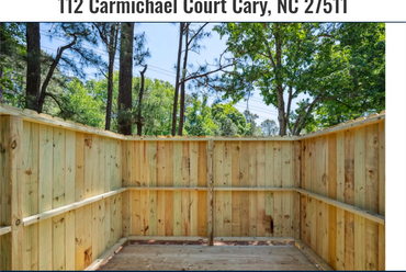 Patio surround- install framing and pickets