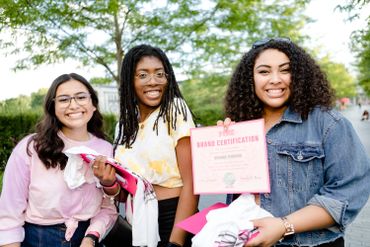Pink Event Group Shot - Patricia Burmicky