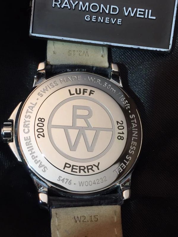 Watch Laser engraved