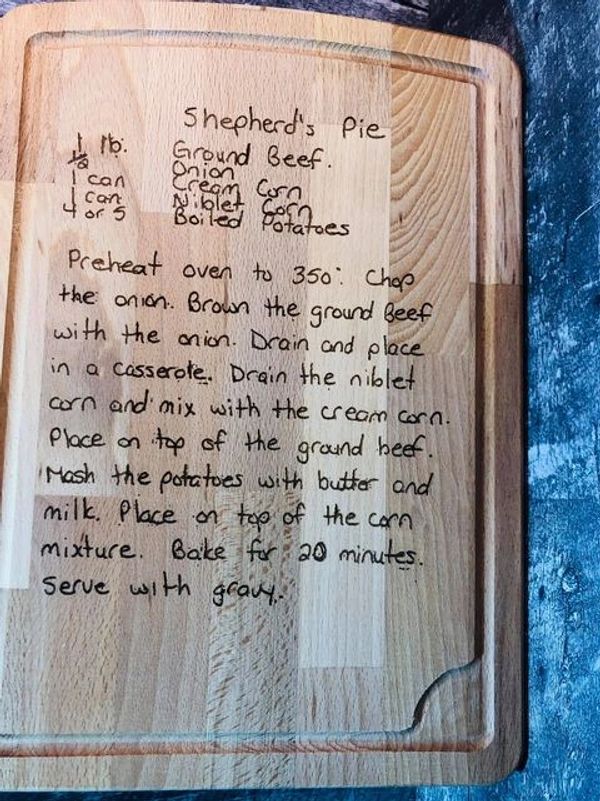 Legacy Cutting Board Laser engraved