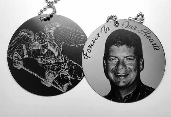 Anodized Aluminum Ornament - Memorial