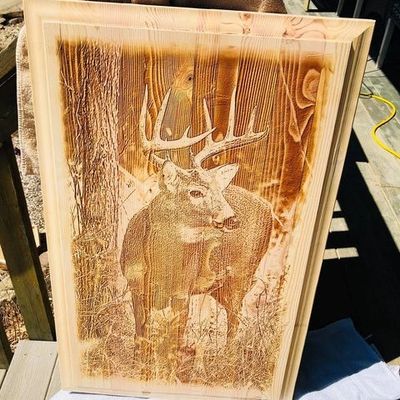3D Laser Engraved Photo