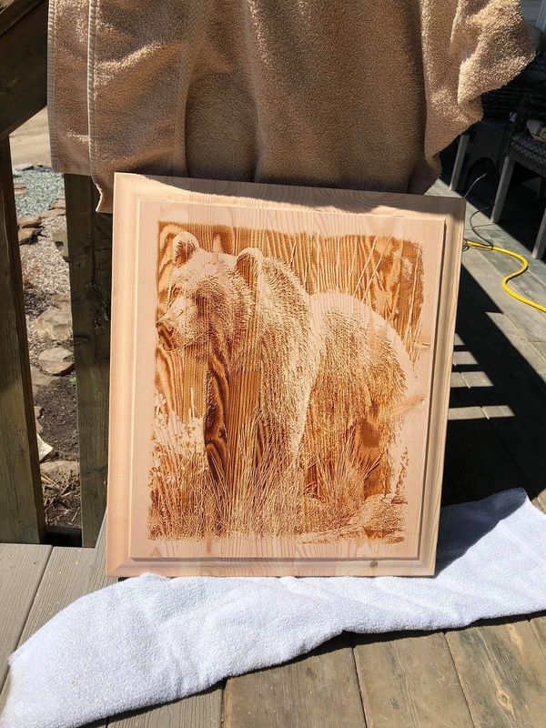 Custom 3D Engraved Cabinet Doors