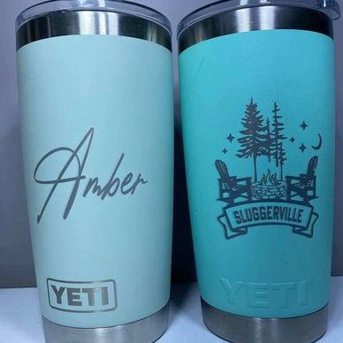 Yeti 20 oz. Rambler Laser Engraved
