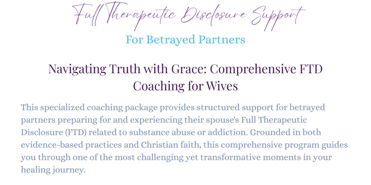 full therapeutic disclosure support details