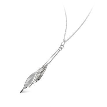 Silver Drop Pendant By Collette Waudby