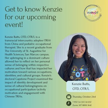 Kenzie Butts, OTD, OTR/L