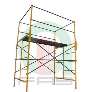 Juego de 4 postes y 8 barandales que rodean el área de trabajo y evita caídas. Cumple con las Normas