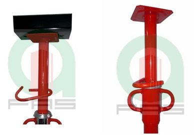 Puntal metálico de 3 y 4 mts alturas máximas. El color puede variar.