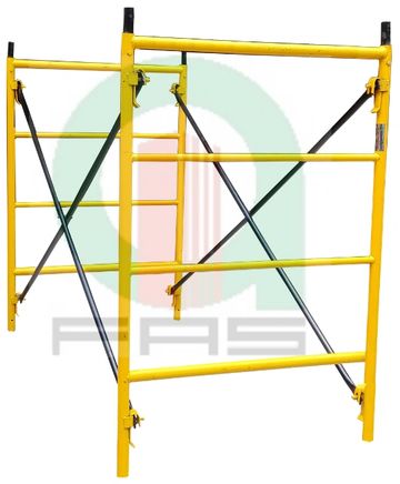 Andamio mediano angosto de 1.55 mts de alto x 1.06 de ancho y 2.13 mts de apertura, certificado