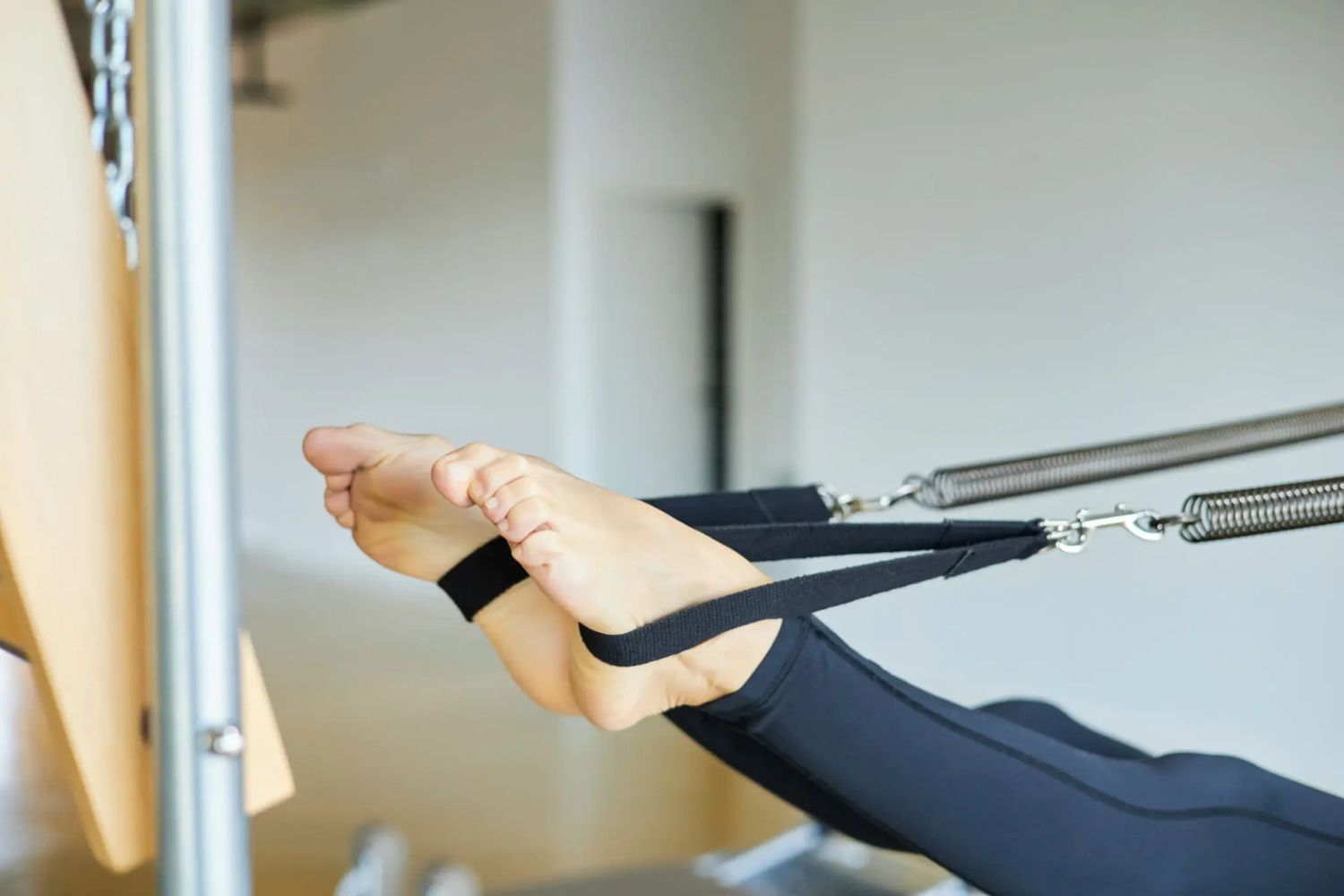 A woman doing exercise