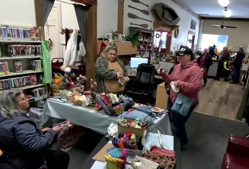 2024 Sumpter Christmas Bazaar at the Sumpter Valley Museum in Sumpter, Oregon.