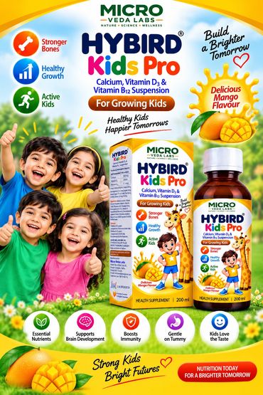 HYBIRD Kids Pro – (Mango Flavour )🌟
#hybirdkidspro