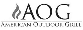 The logo of American Outdoor Grill, a top manufacturer Phoenix Grill Cleaning provides service for