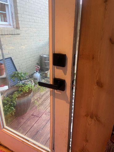 Residential lock installation