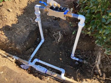 Updating an old DC to a Wilkins 375 RPZ backflow device at a Regions Bank in East Ridge, TN.