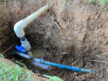Sprinkler Repair at a residence in East Brainerd, TN.