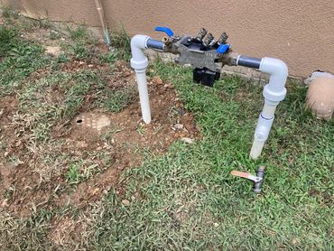 Installation of a PRV and backflow device manifold reconstruction in North Chattanooga, TN.