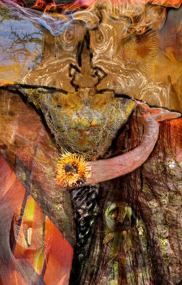 "Tribal Love"- Artwork by Allison Inglesby © 2023