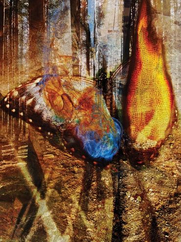 "Twin Flame"- Artwork by Allison Inglesby © 2023