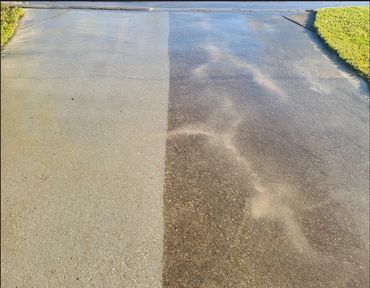 Driveway cleaning