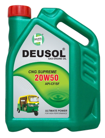 Moc Lubricnts CNG premium 20w50
Deusol CNG premium 20w50