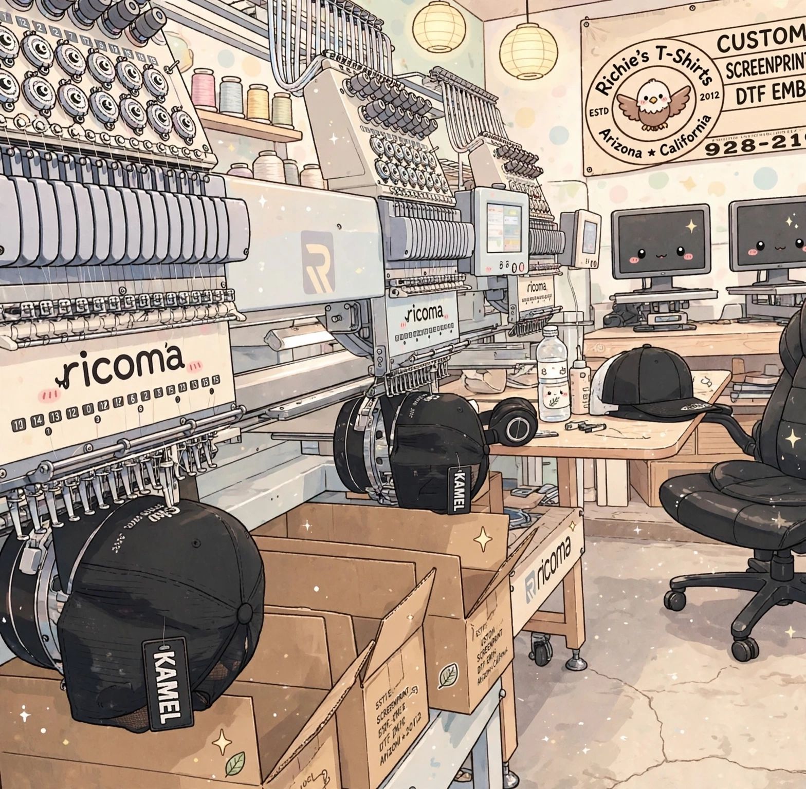 Creating our work is a passion, and here’s a little sample of my liworkshop.