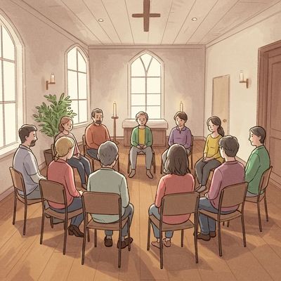 Grupos de Duelo, de la Parroquia Nuestra Señora de los Ángeles ubicada en el Corazón de Madrid.