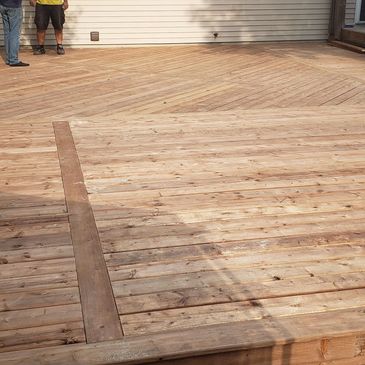 700 sq. foot deck