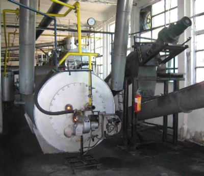Pyrolysis of Waste Tires Furnace and End product exist