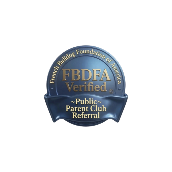 French Bulldog Foundation of America Verified Breeder: Parent Club Public Referral