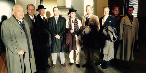 Toyko Trial - Men in suits, coats and hats