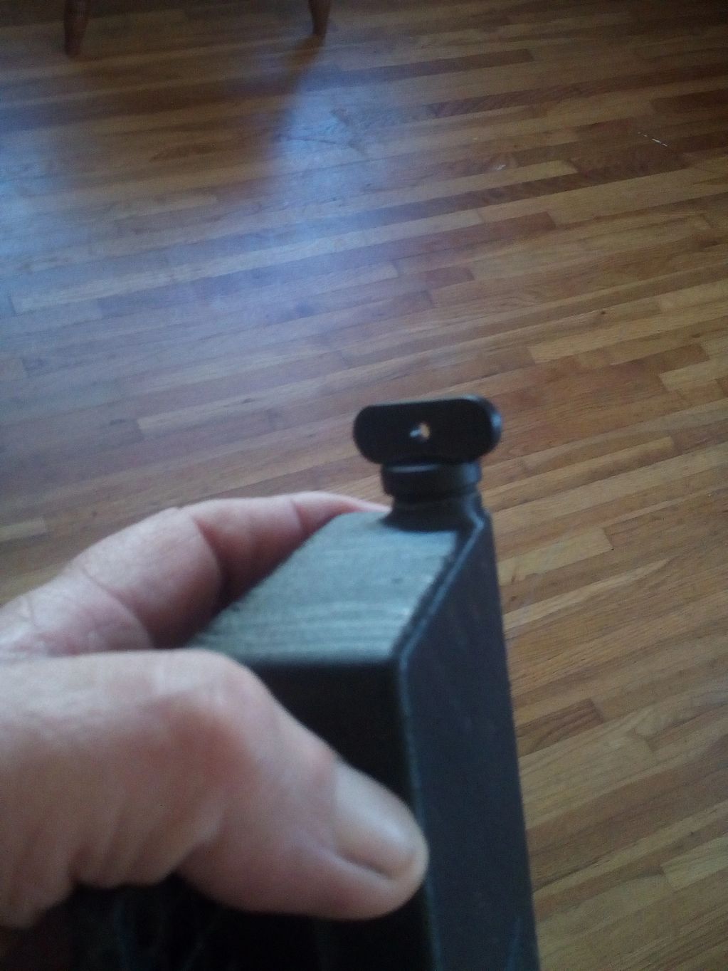 Easy access no tools required for Accumulator check/drain scheduled for oil change intervals