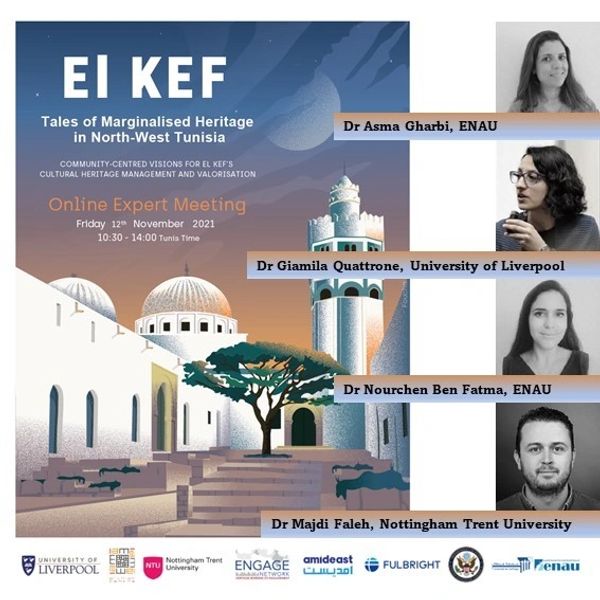 On November 12th, 2021, the North Africa Regional Research Hub of the Engage Network and ARCHIAM (Un