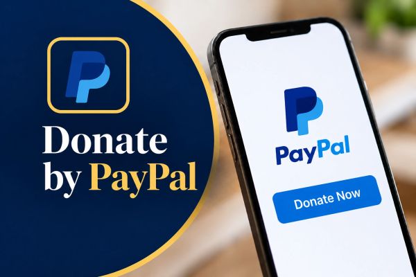 Donate via paypal. paypal image