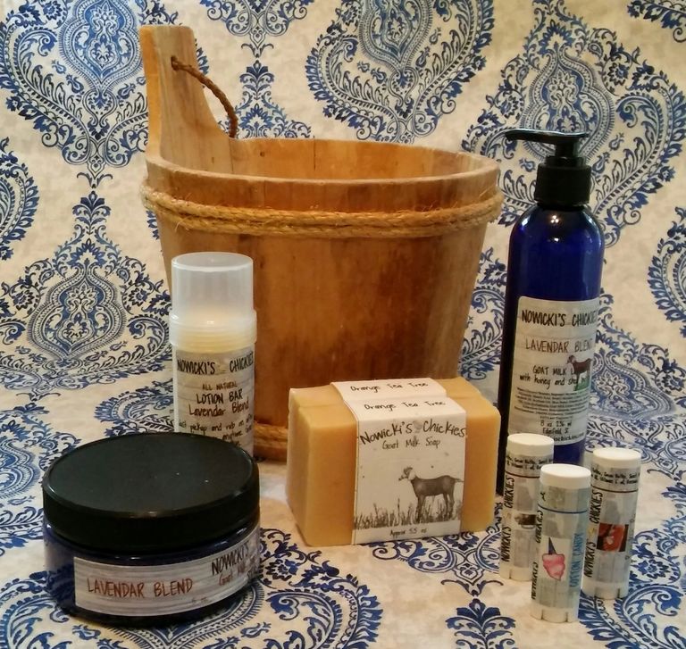 Handmade natural goat milk soap and lotion