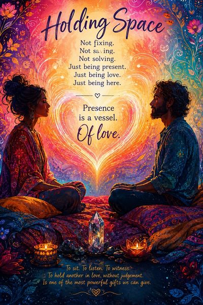 Presence is a Vessel of Love