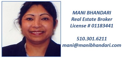   
Mani Bhandari
Real Estate Broker                        

