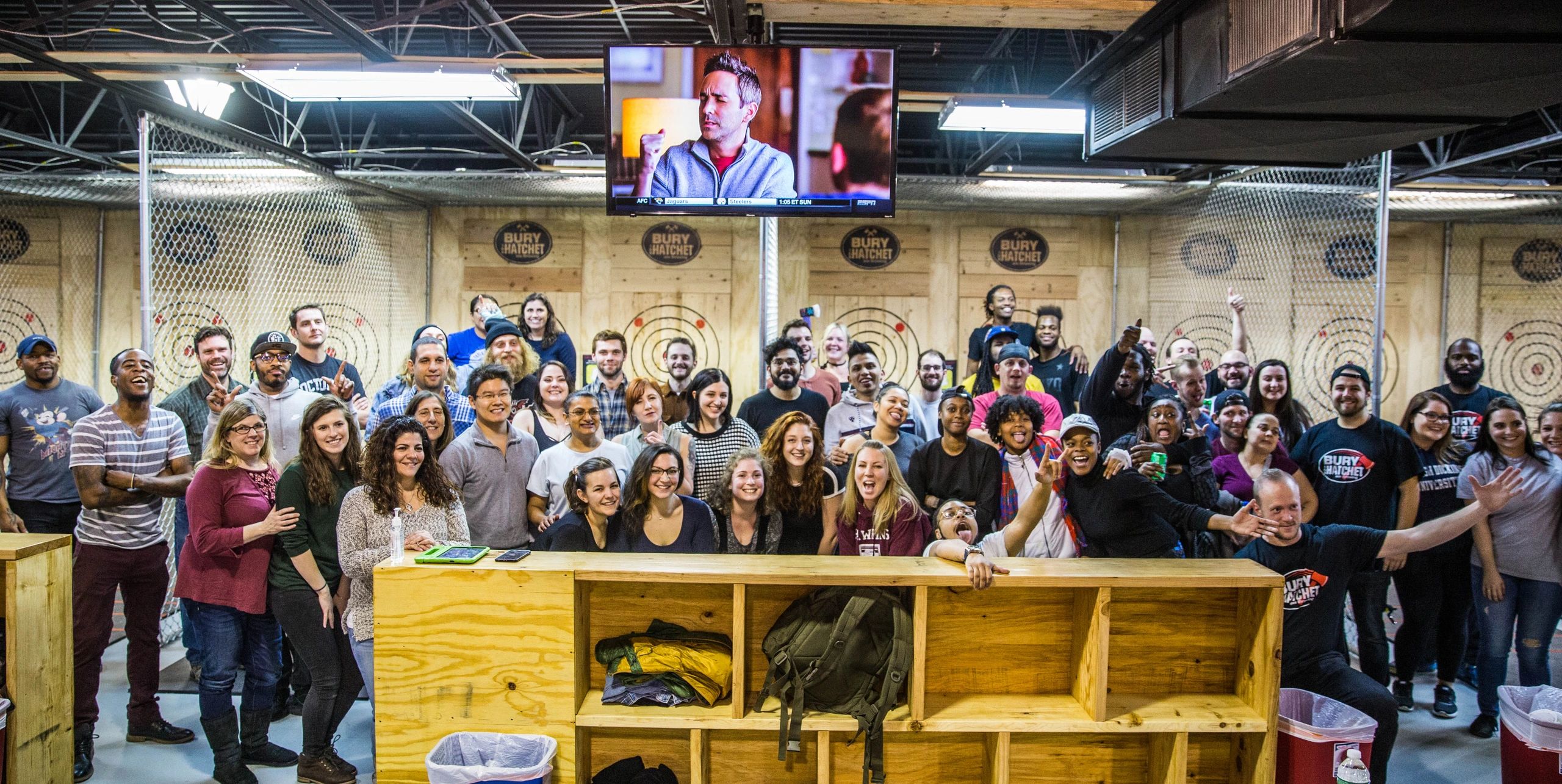 Axe Throwing Brooklyn NY Bury The Hatchet Home