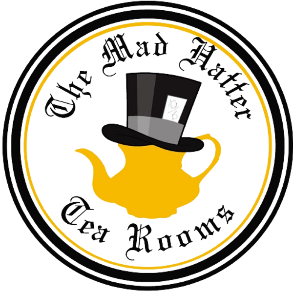 The Mad Hatter Tea Rooms in Margate Logo.