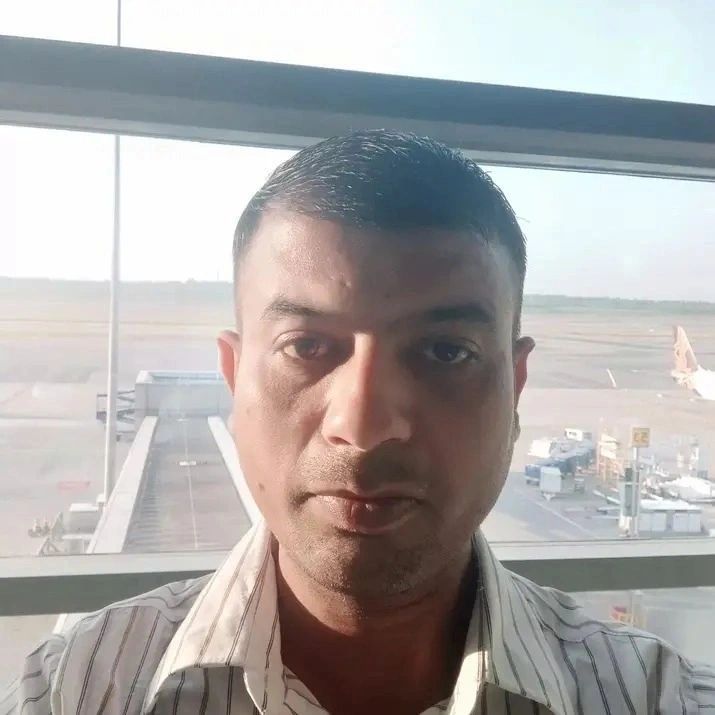 Nehemiah Dhariwal at Hyderabad airport.