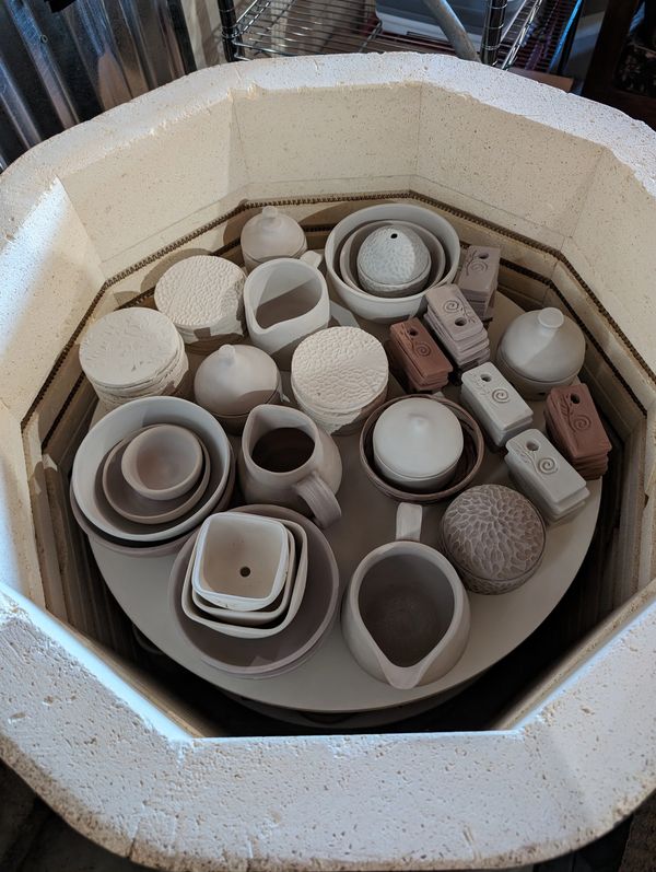 Loaded kiln