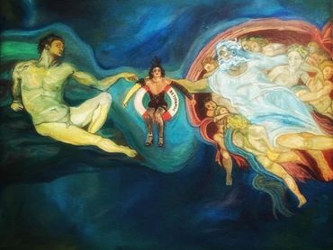 Created for The Art House - Camp Classics Art Show
1975 Film The Rocky Horror Picture Show
“Dont d