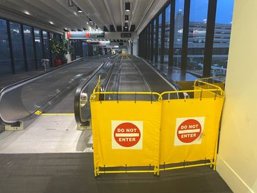 Constant repairs that never seem to get fixed at PHL Philadelphia Airport PA Pennsylvania