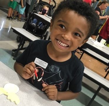 Ornament Painting Fun at Elementary Schools